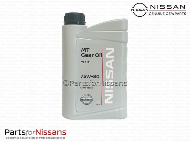 Genuine Nissan Mt-Xz Gearbox 75W-80 Transmission Oil KE916-99071P