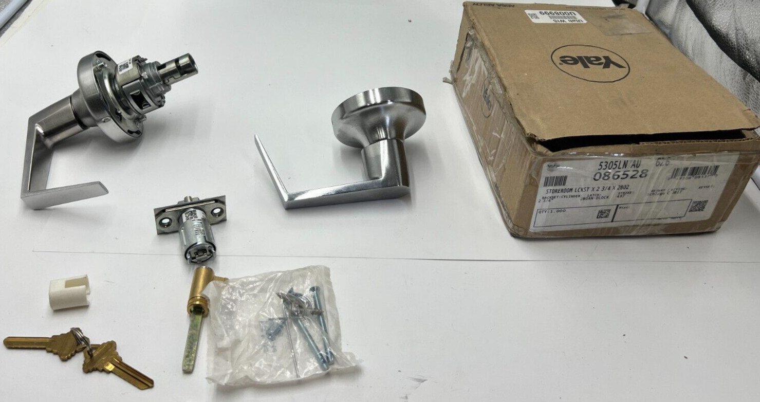 Yale Storeroom Locksmith Assembly x 2-3/4 x 2802 5305LN AU 086528