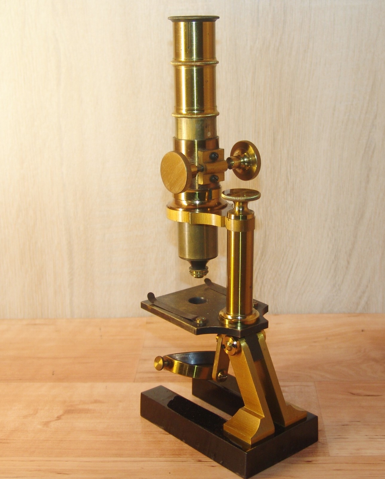 rare antique brass Microscope