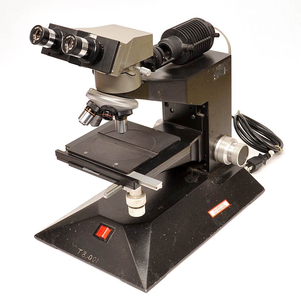 Vintage Olympus BH Compound Microscope With Vertical Illuminator and Full Optics