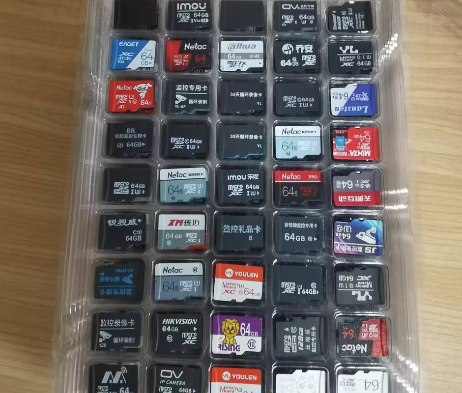 5pcs 256GB TF SD Cards Flash Memory Random Brand Mixed Brand