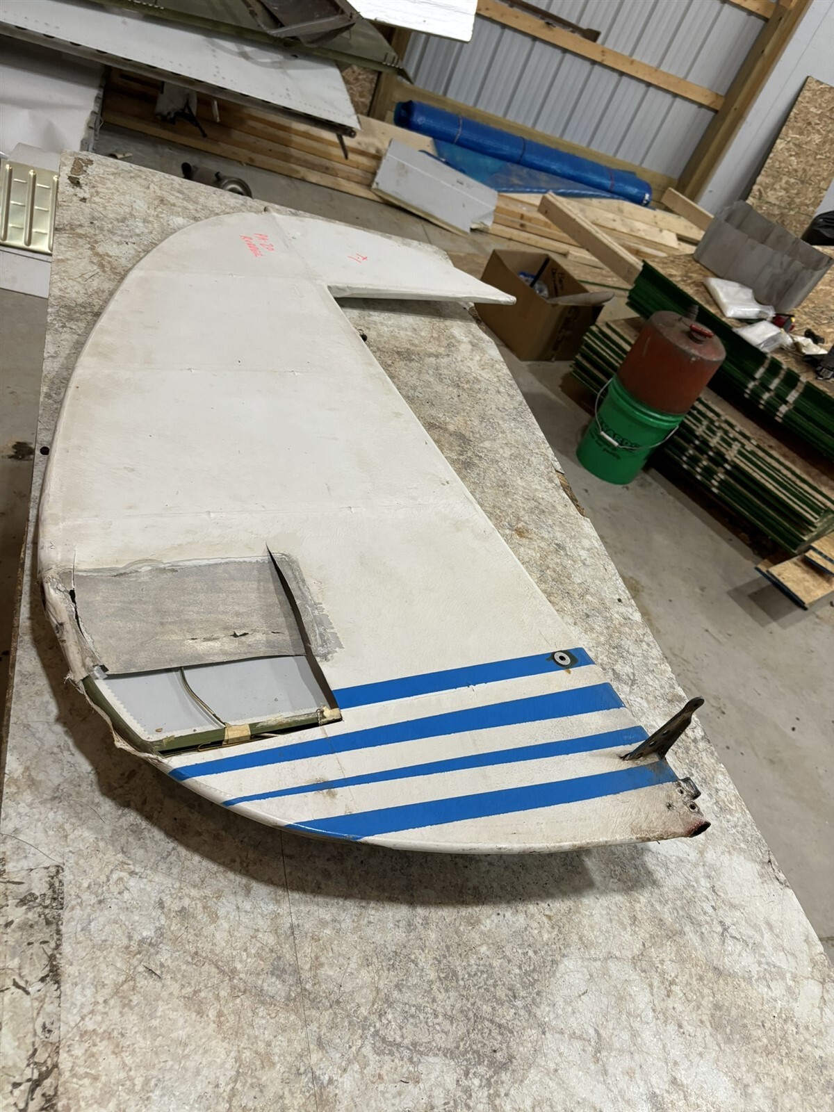 Piper Pacer PA-20 135 Rudder 12753-000 40622-007 40622-07 Tri-Pacer