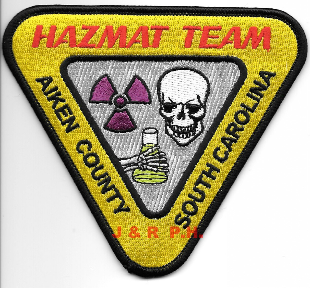 Aiken County  HazMat Team, SC  (4.5" x 4" size) fire patch