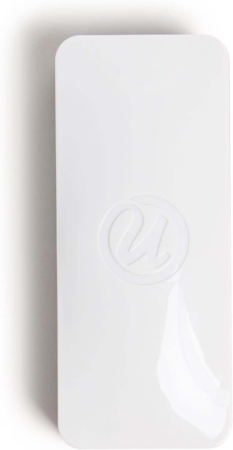 U Brands Magnetic Dry Erase Board Felt Eraser, 2"x5"x1", 2" x 5" x 1", White