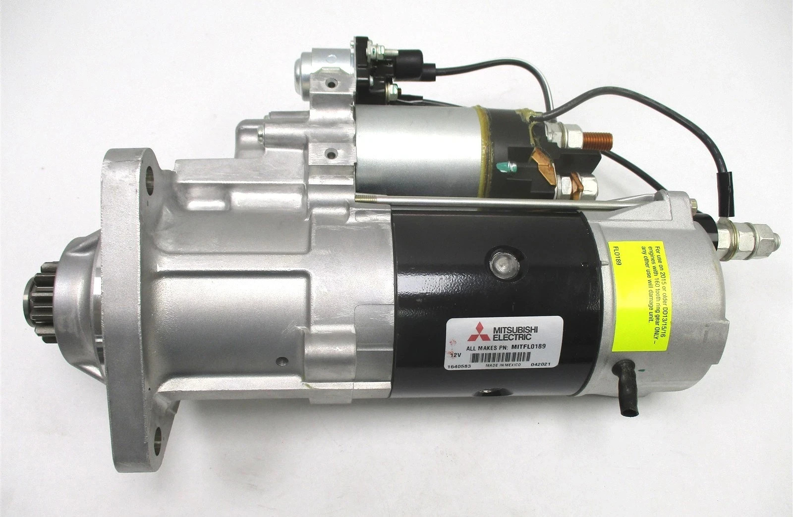NEW FL0189 GENUINE MITSUBISHI DIAMOND 39MT STARTER 12V 12T CW DD13/15/16 8200434