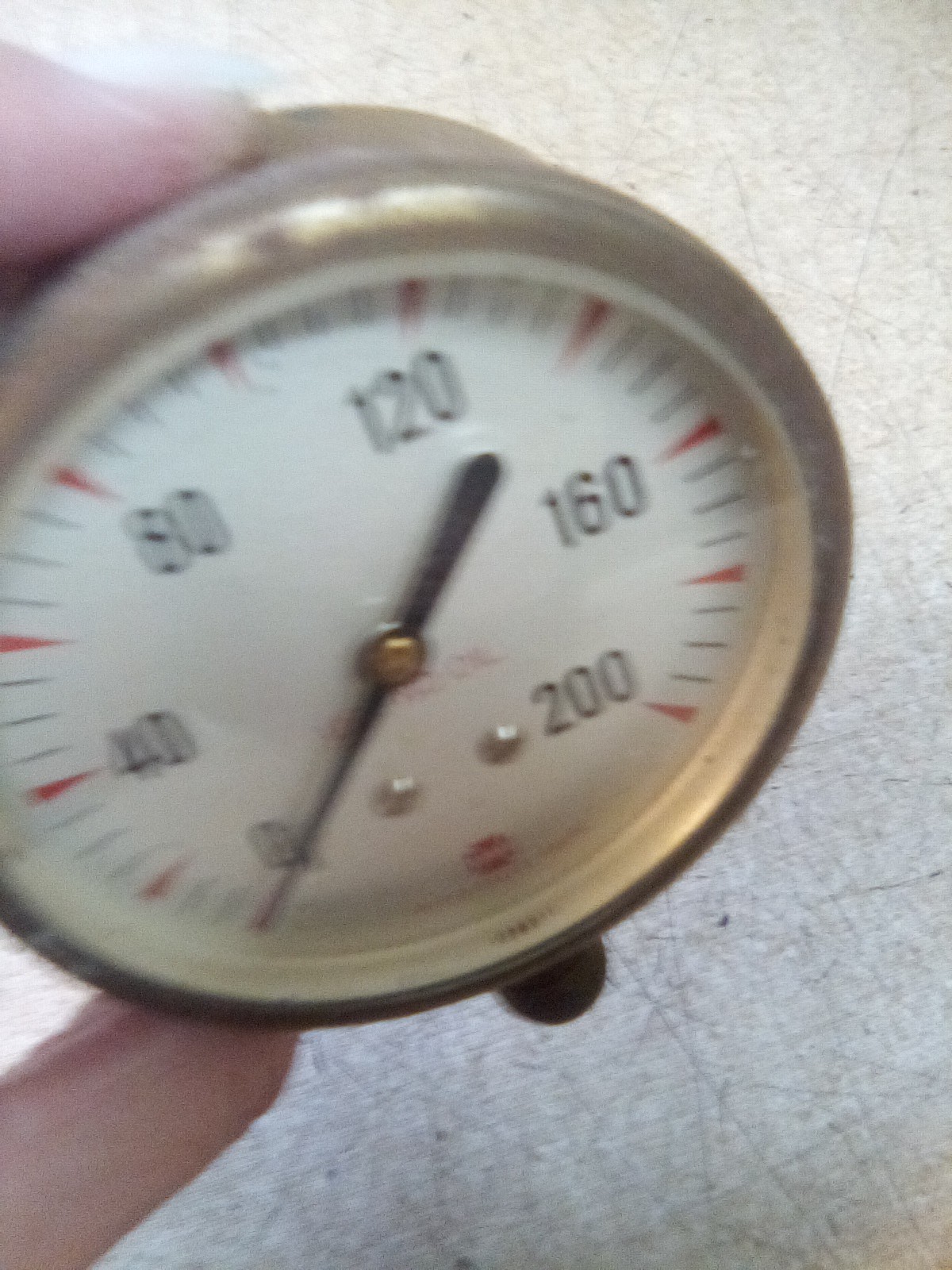 USG 10985-1 Pressure Gauge 0-200