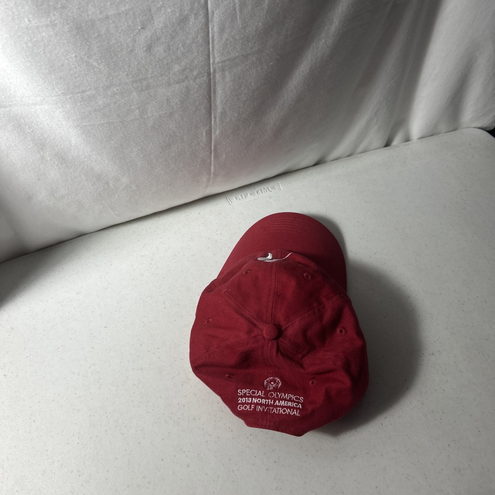 Special Olympics 2013 North America Golf Invitational Adjustable Strap Red Hat