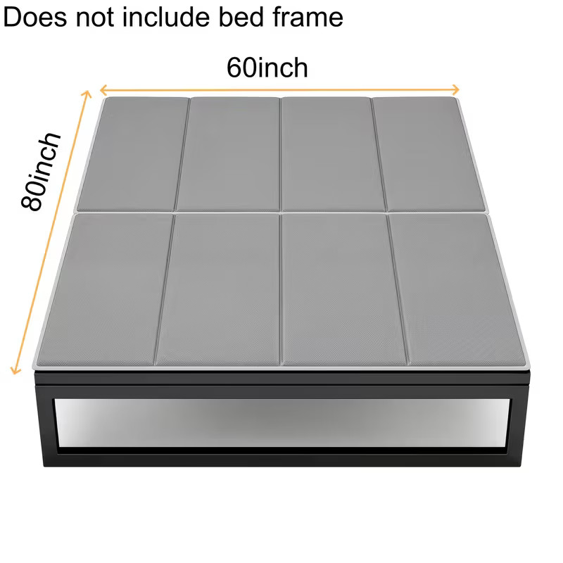 60x80inch, Anti-Sag Heavy Duty Bed Support Board Breathable Queen NO Ned Frame