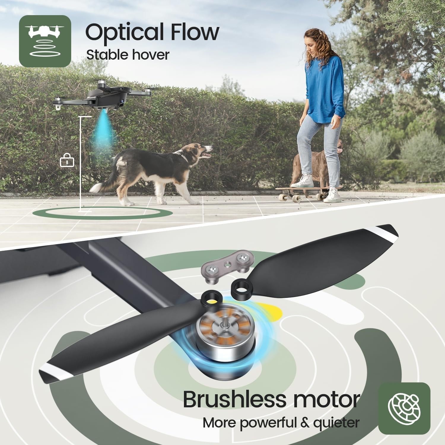 Holy Stone HS175D 4K GPS Drone Brushless Foldable RC Quadcopter Under 249g