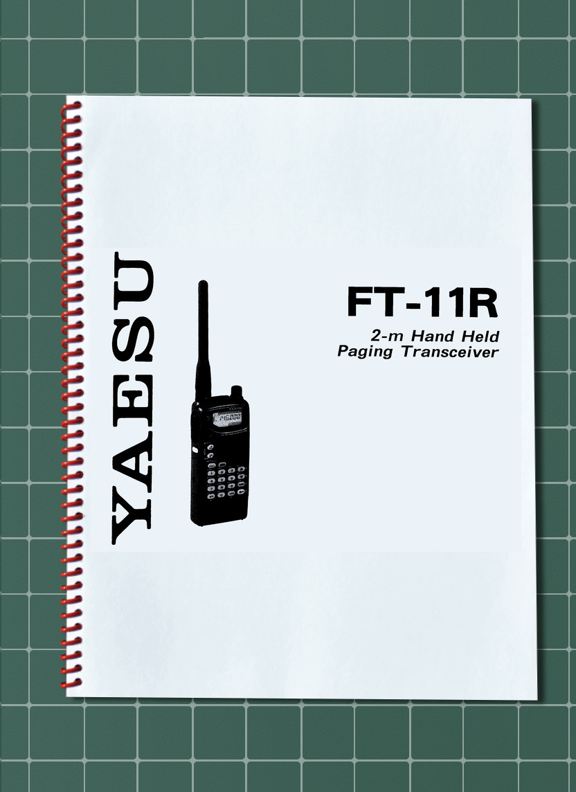 Yaesu FT-11R — Operating Manual Guide Documentation — 64 Pages — USA Made