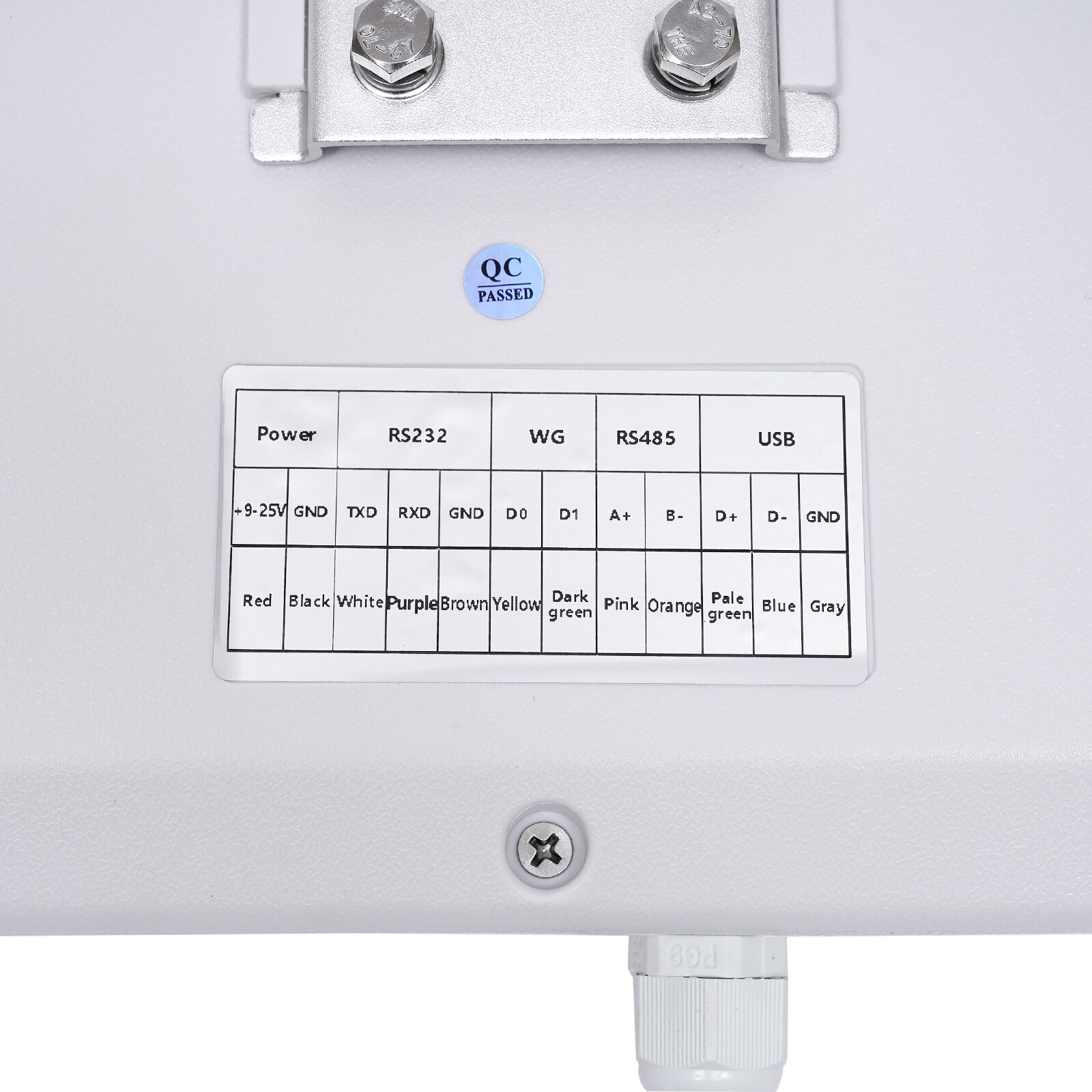 Card Reader Access Control Wiegand 8bit Parking P65 UHF RFID Long Range Portable