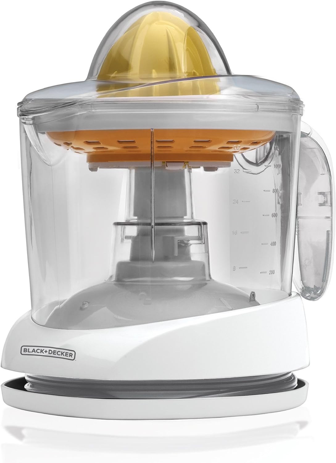 BLACK+DECKER 32Oz Electric Citrus Juicer, CJ625, Pressure Activated, Adjustable