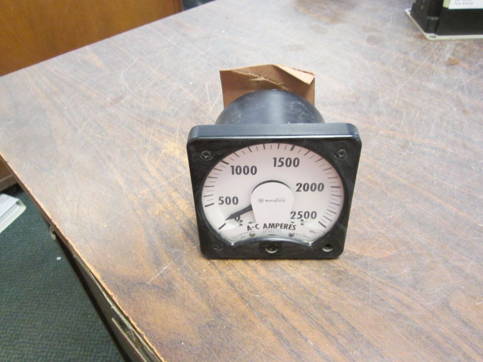 Westinghouse Type KA-241 AC Ammerter 291B461A32 Range: 0-2500A 25-200Hz Used