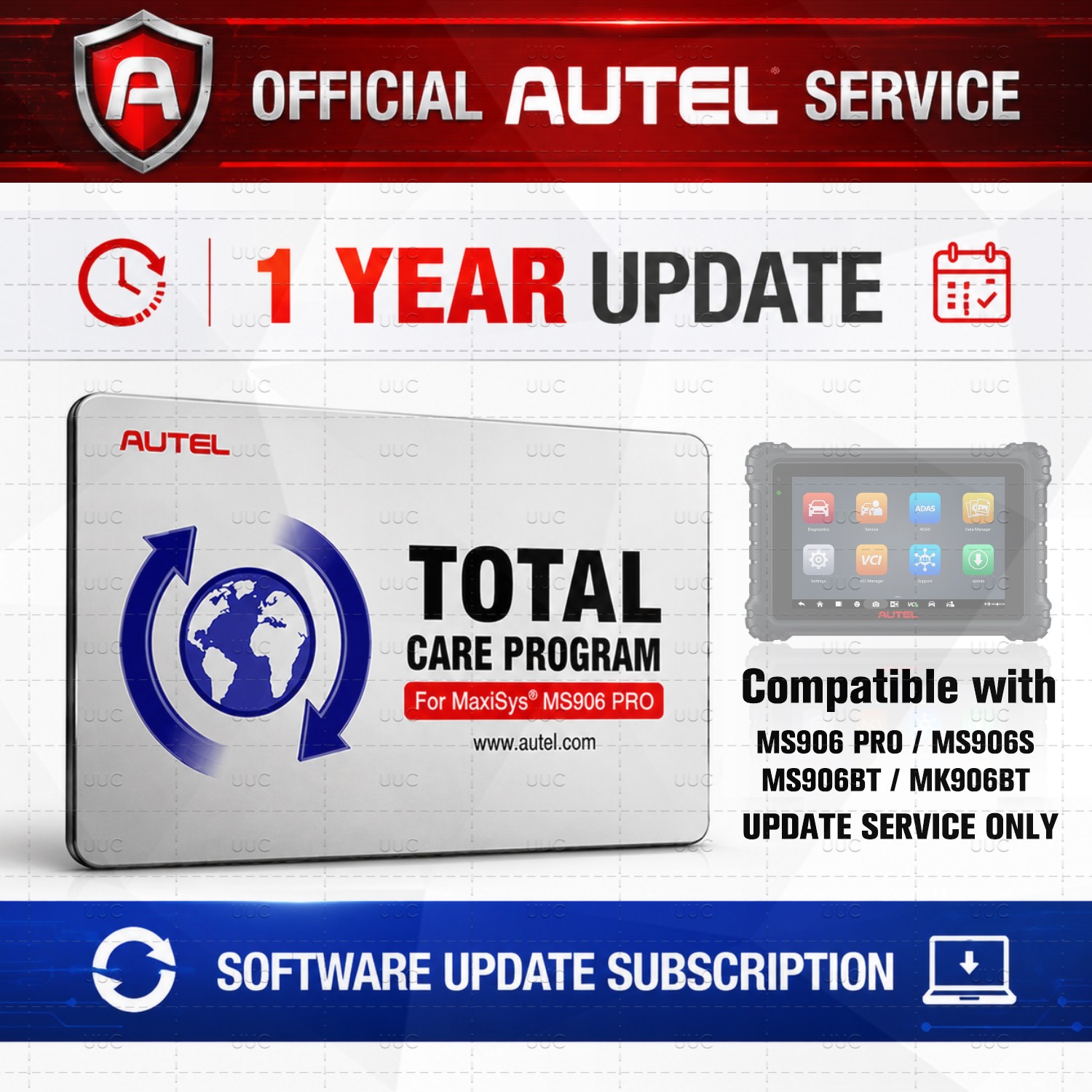 Autel MaxiSYS MS906 PRO 1 Year Update for MS906 / MS906S / MK906 PRO / MK906BT