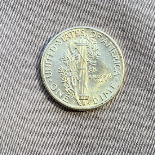 1944-S Mercury Dime BU- 90% Silver
