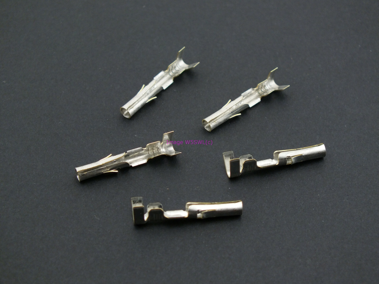 Molex .093" Sleeve Connector 14 Amp for 14-20 Gauge Wire Crimp On 5-Pack