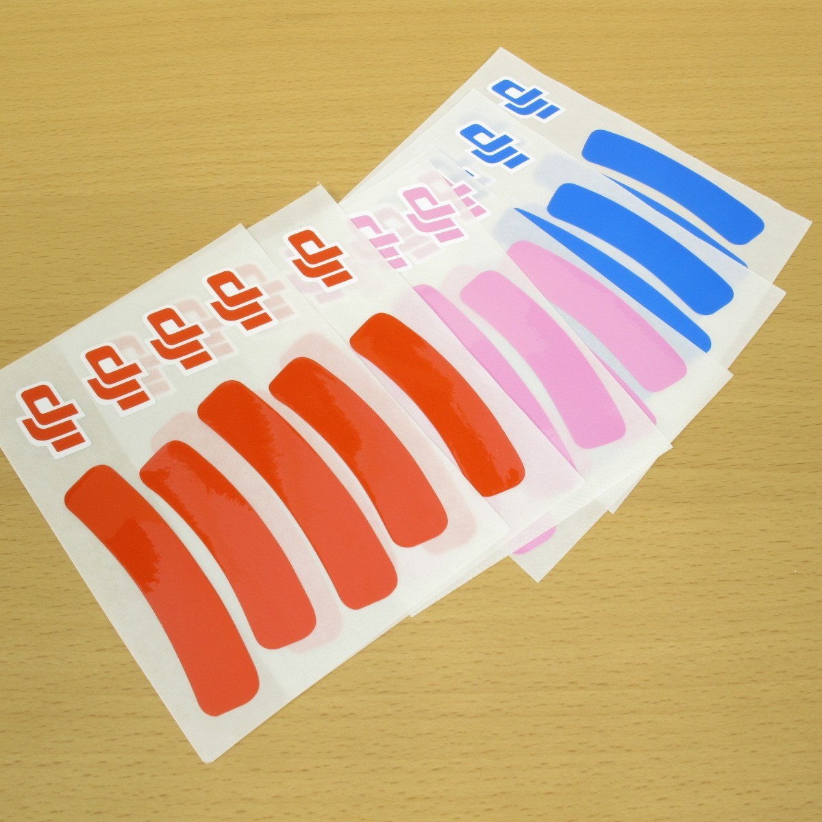 Genuine DJI Shell Sticker/Decal Pack fits Phantom 3 Pro/Adv/Sta Phantom 2/Vision