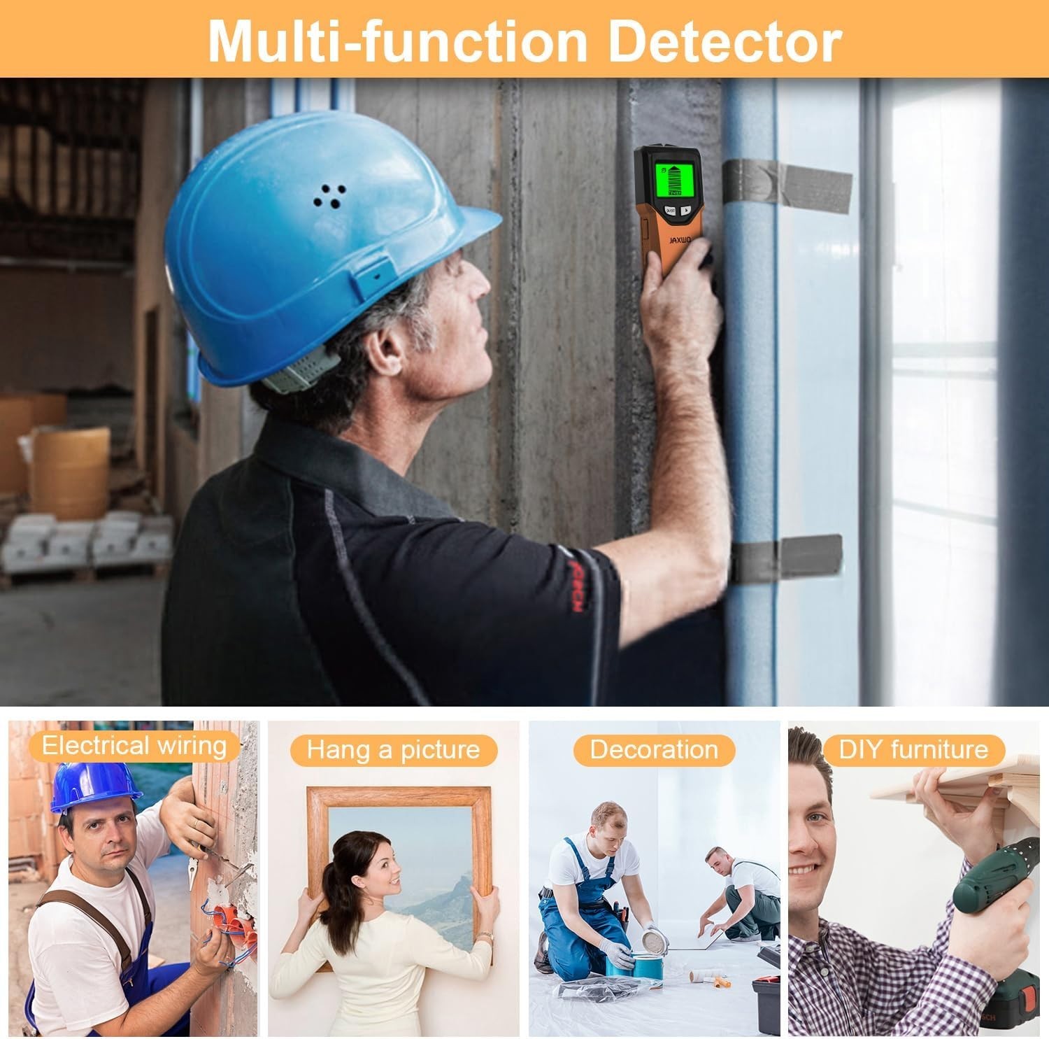 Stud Finder Wall Scanner - Intelligent Microprocessor Chip