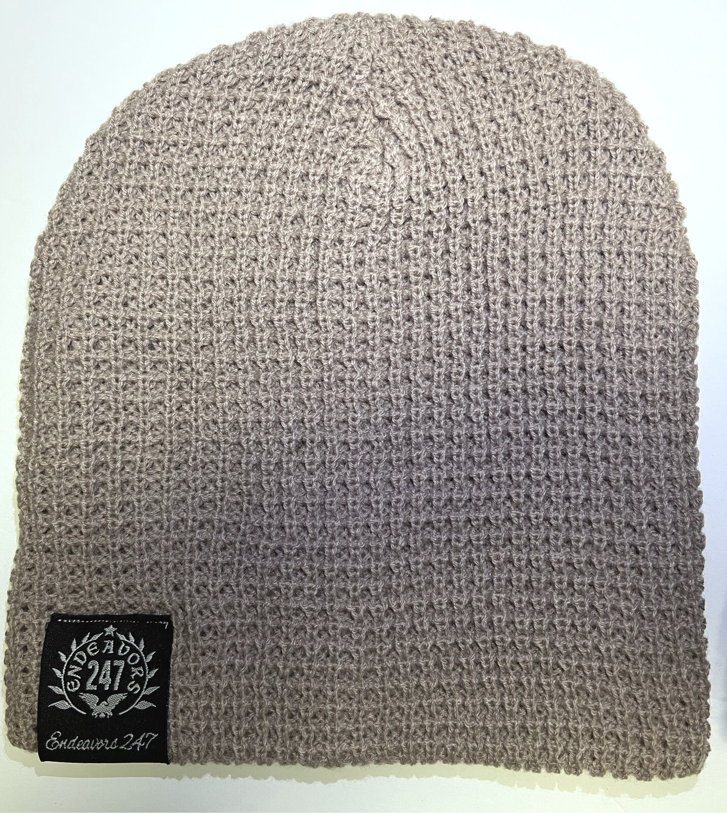 Endeavors247 Waffle Knit Beanie w. Hem - Choose Color