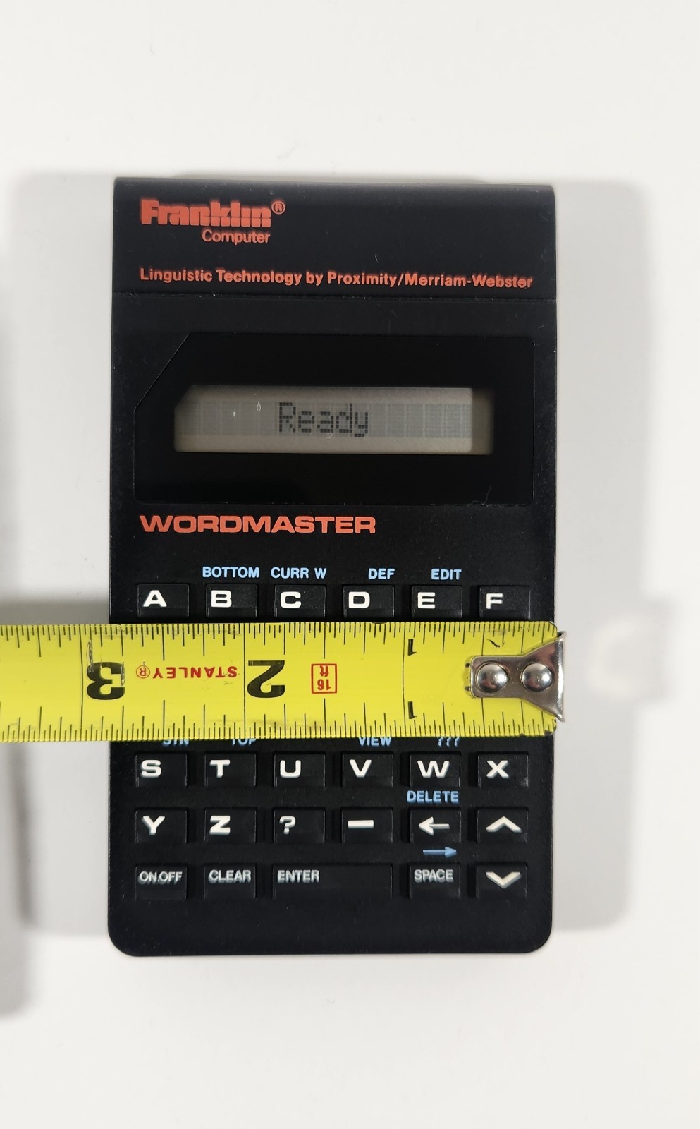FRANKLIN WORDMASTER ELECTRONIC DICTIONARY WM-1200 WITH SOFT CASE