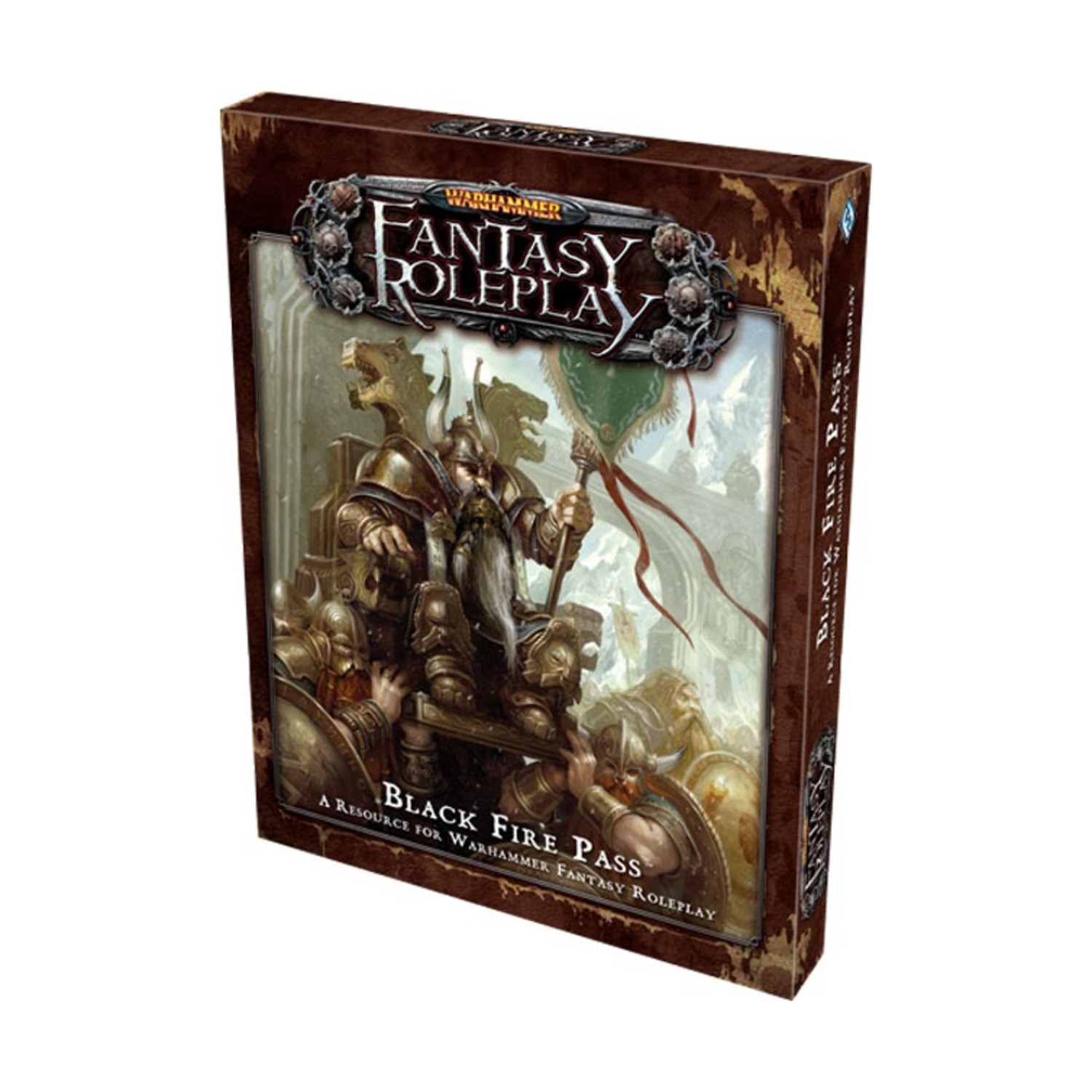 FFG WFRP 3rd Ed Black Fire Pass VG+/NM