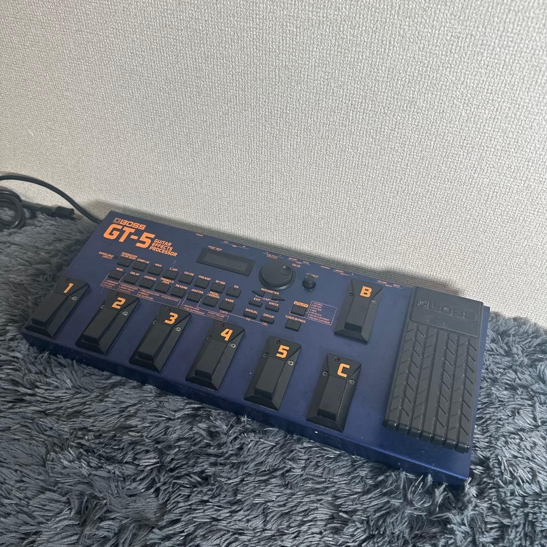 BOSS GT-5 Multi Effects Pedal Vintage Electric Guitar