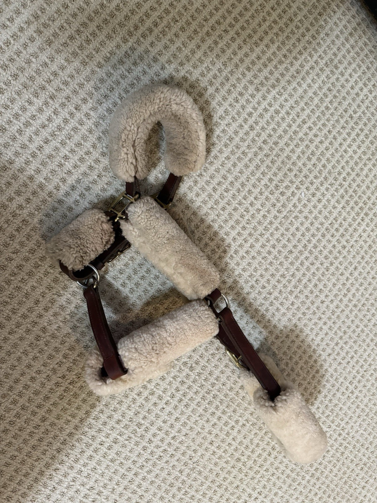 Sheepskin Shipping Halter