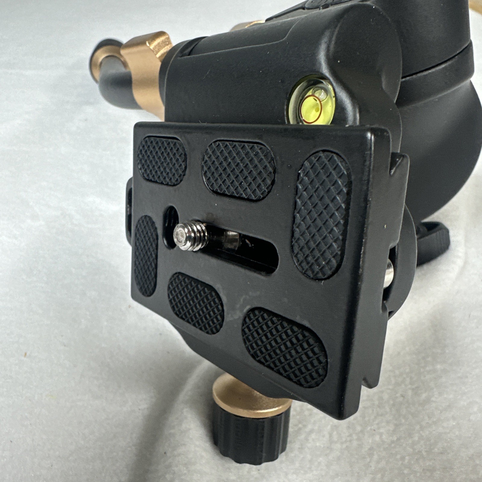 Sconpho Heavy Duty Video Camera Tripod Fluid Drag Pan Head With Extended Handle