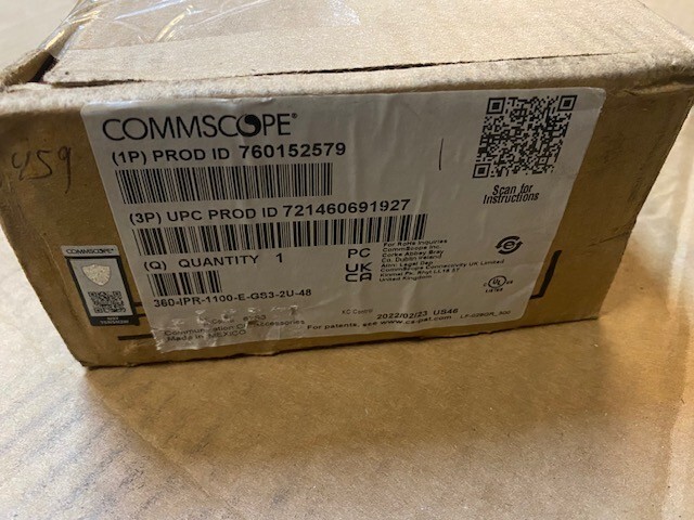 Commscope Systimax Evolve 48pt Cat6 1100 GS3 Patch Panel 760152579 (NEW)