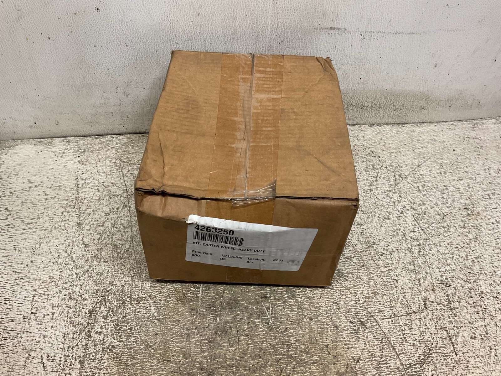 TE 4263250 Heavy Duty Caster Wheel Kit New (TSC)