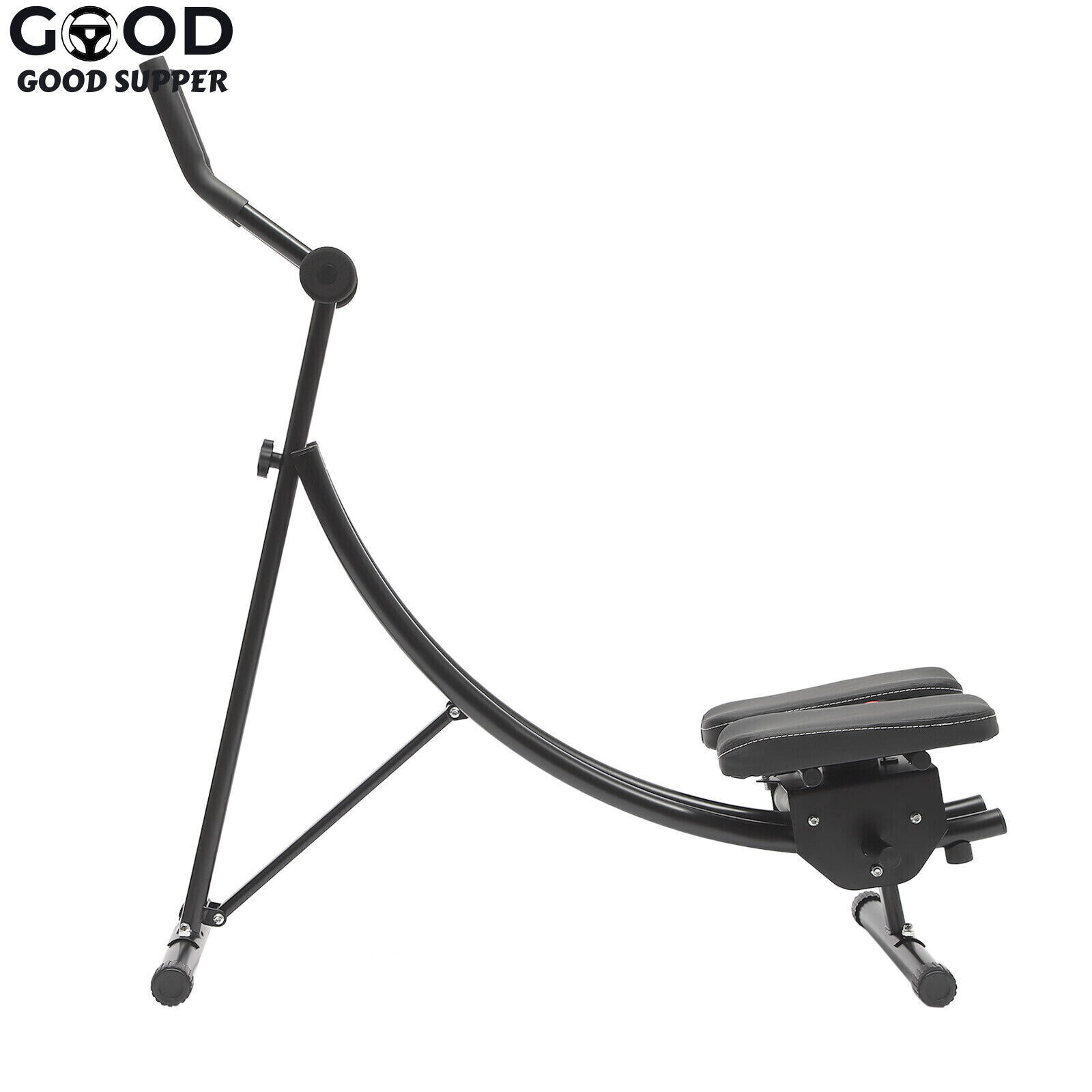 Ab Machine Coaster Abdominal Crunch Trainer fit Home Gym Core Workout Equipment