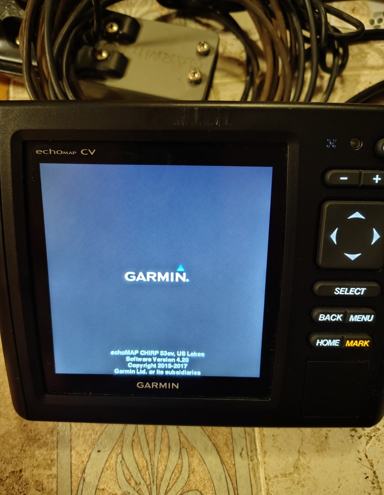 Garmin Echomap 53CV Fishfinder/Chartplotter + Transducer Everything You Need!!