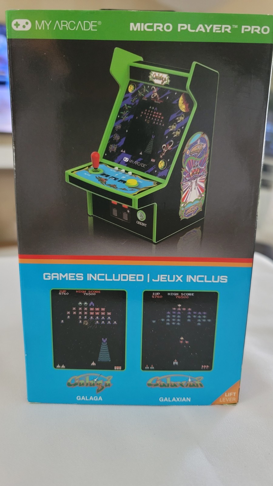 Galaga Micro Retro Player Collectible Mini Arcade Machine by My Arcade