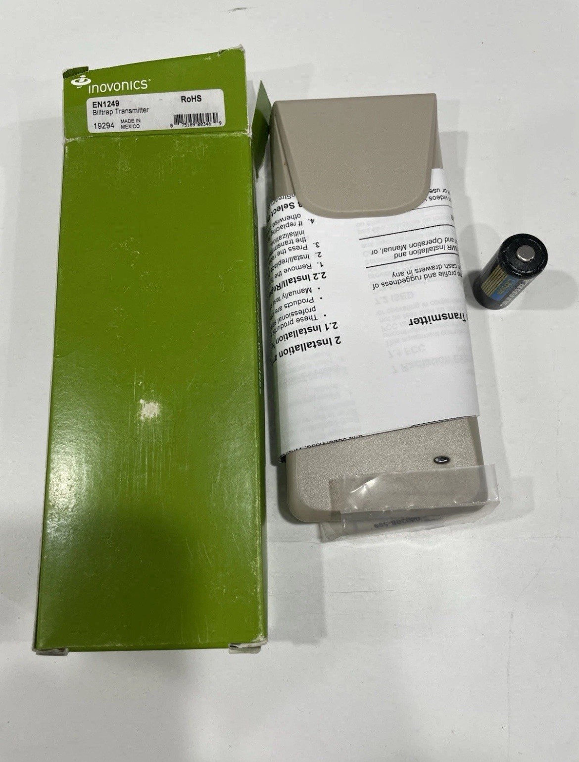 Inovonics EN1249 EchoStream Billtrap Transmitter