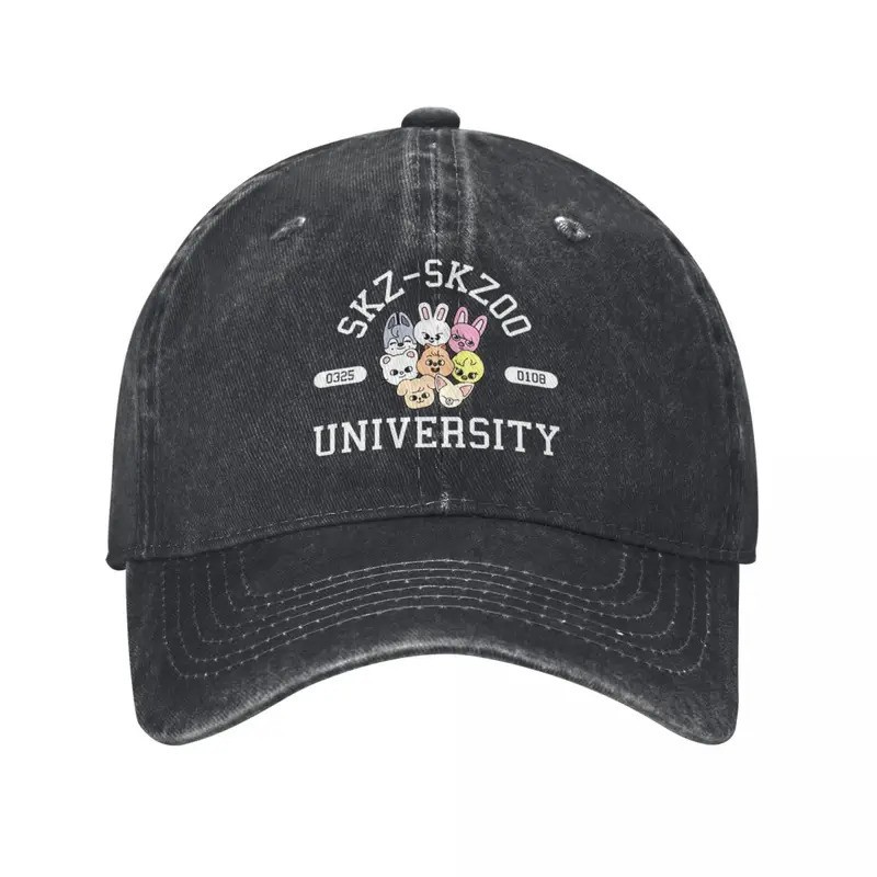 SKZ University Printed baseball cap Unisex outdoor sports adjustable sun hat