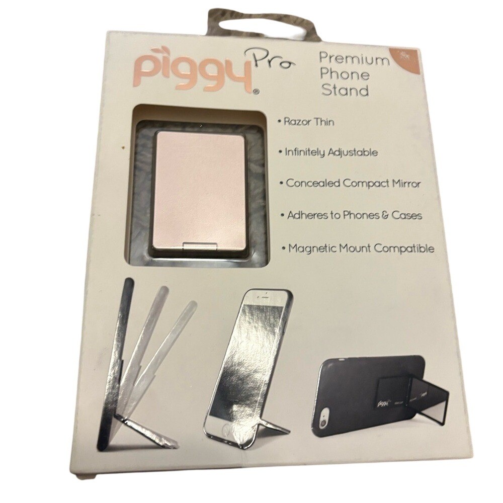 Piggy Pro Premium Phone Stand - Pink-New