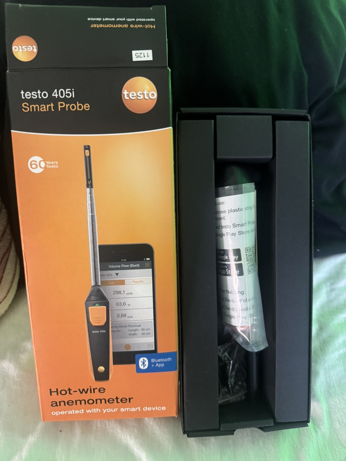 Testo 405i Hot-wire Anemometer Wireless Smart Probe TESTO-405I