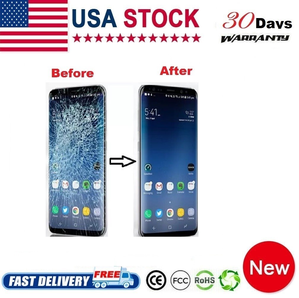 Any Samsung S or note Series screen /LCD mail in Repair Service Read Desc.