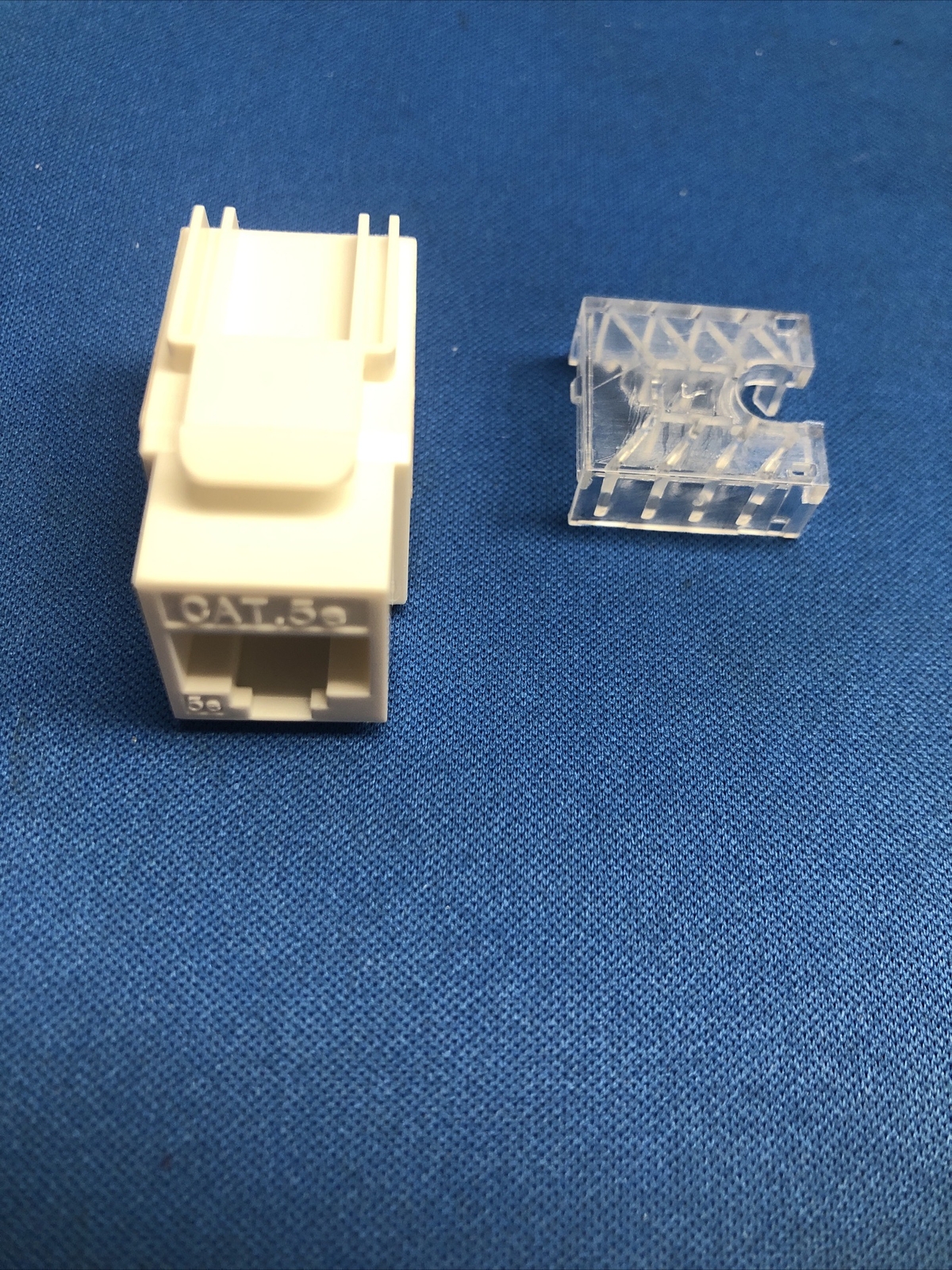 (10/pack) RJCK UTP CAT5e Keystone Jack Inline Coupler White