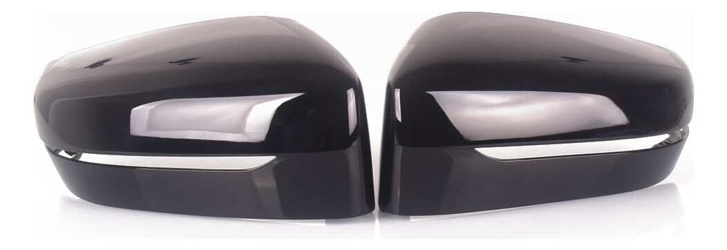 Carbon fiber left driver side mirror cover for