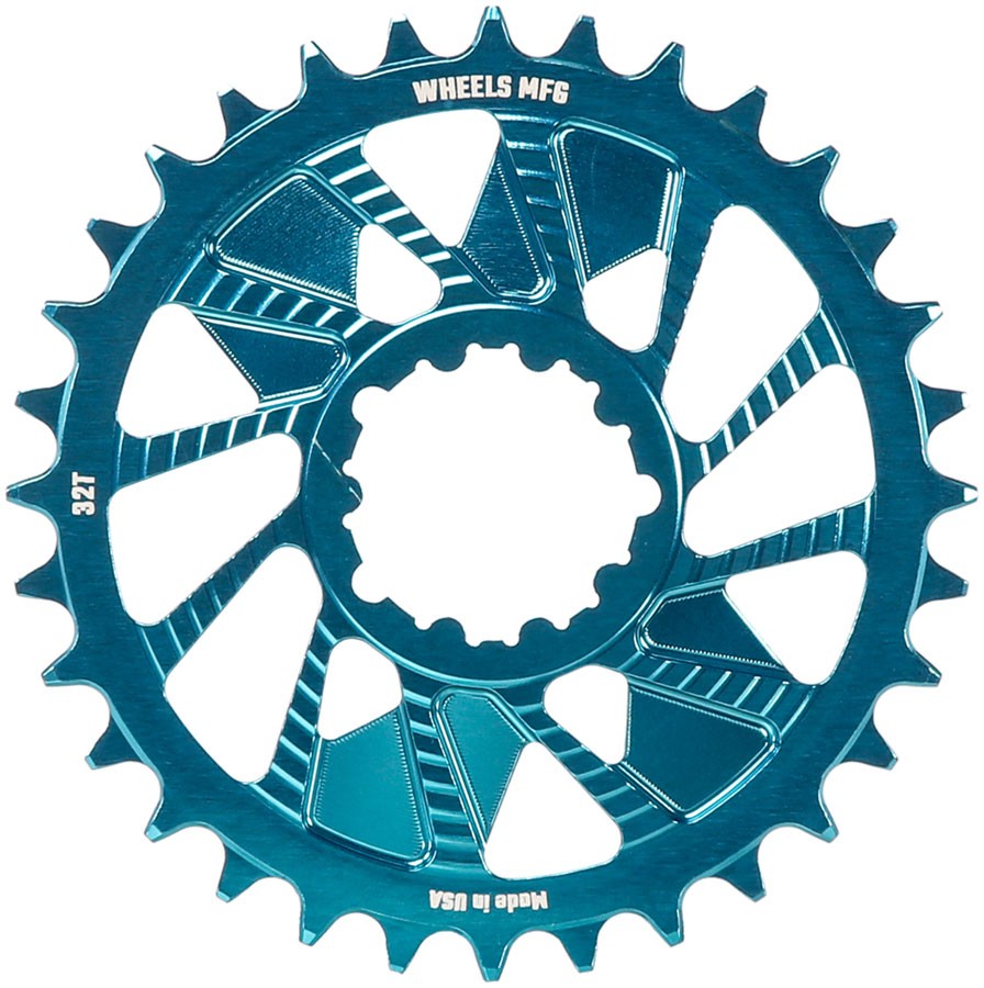 Wheels Manufacturing Direct Mount Chainring - 32t, SRAM 3-Bolt Direct Mount,