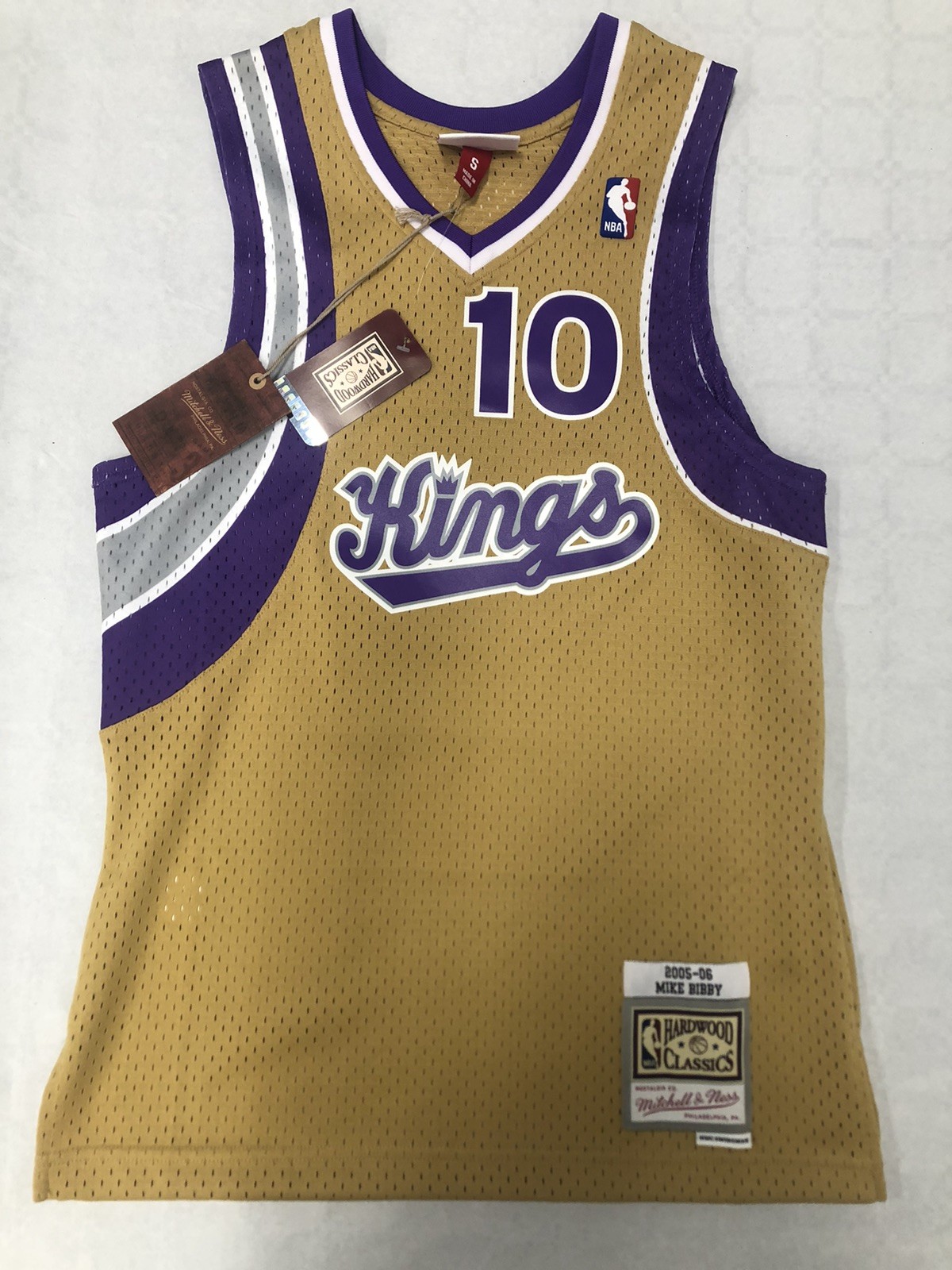 NBA Jersey 2005-06 Mike Bibby Sacramento Kings – Mitchell & Ness Swingman Small
