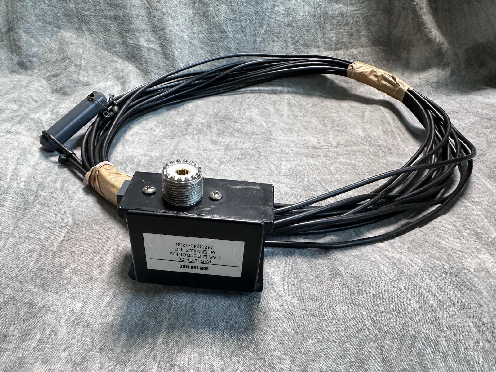 PAR Electronics EF-20 20 meter End FEDZ antenna LNR antenna