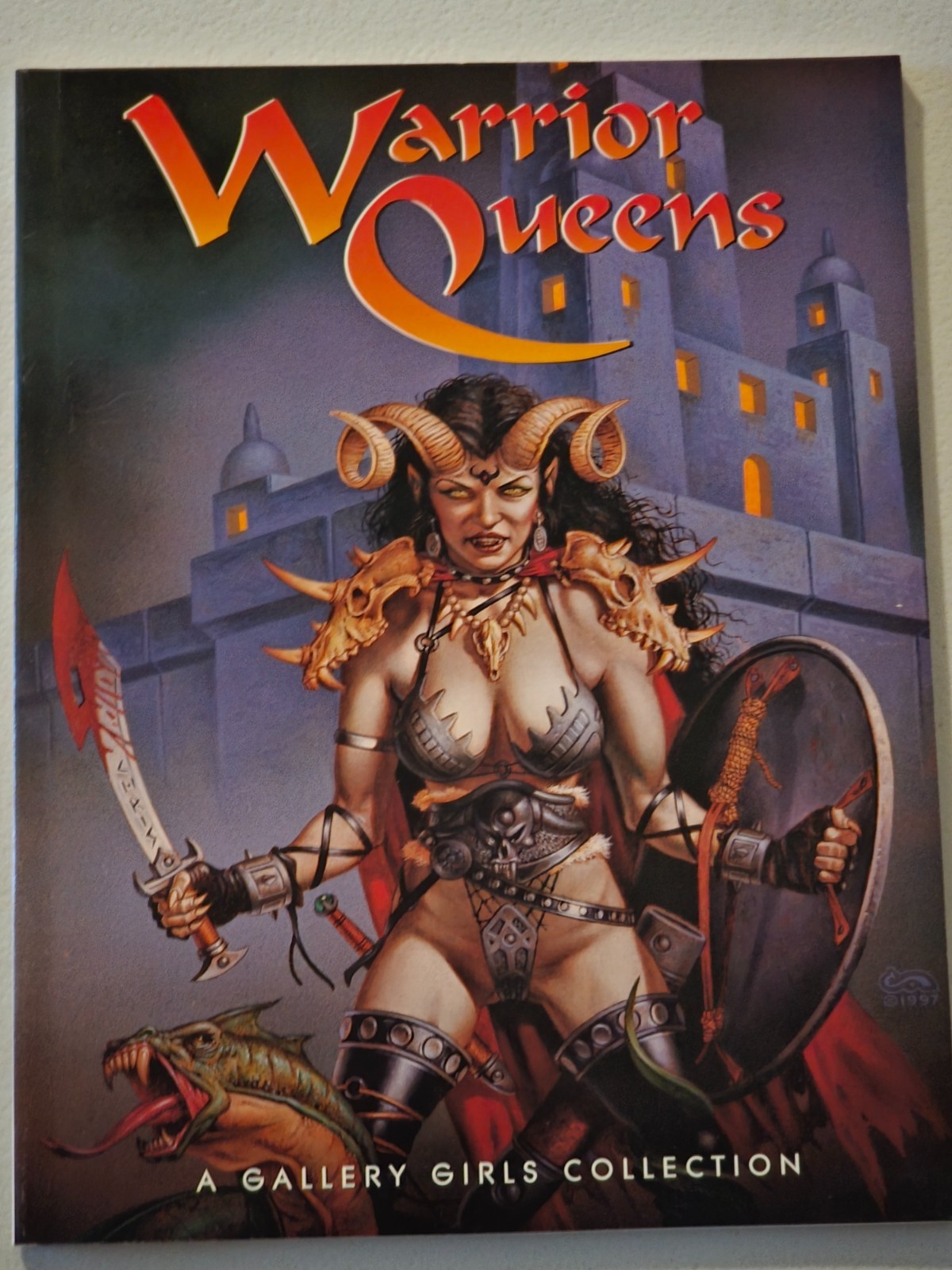 Warrior Queens Gallery Girls Collection Fantasy Pin-Up Art Book SC (1997)