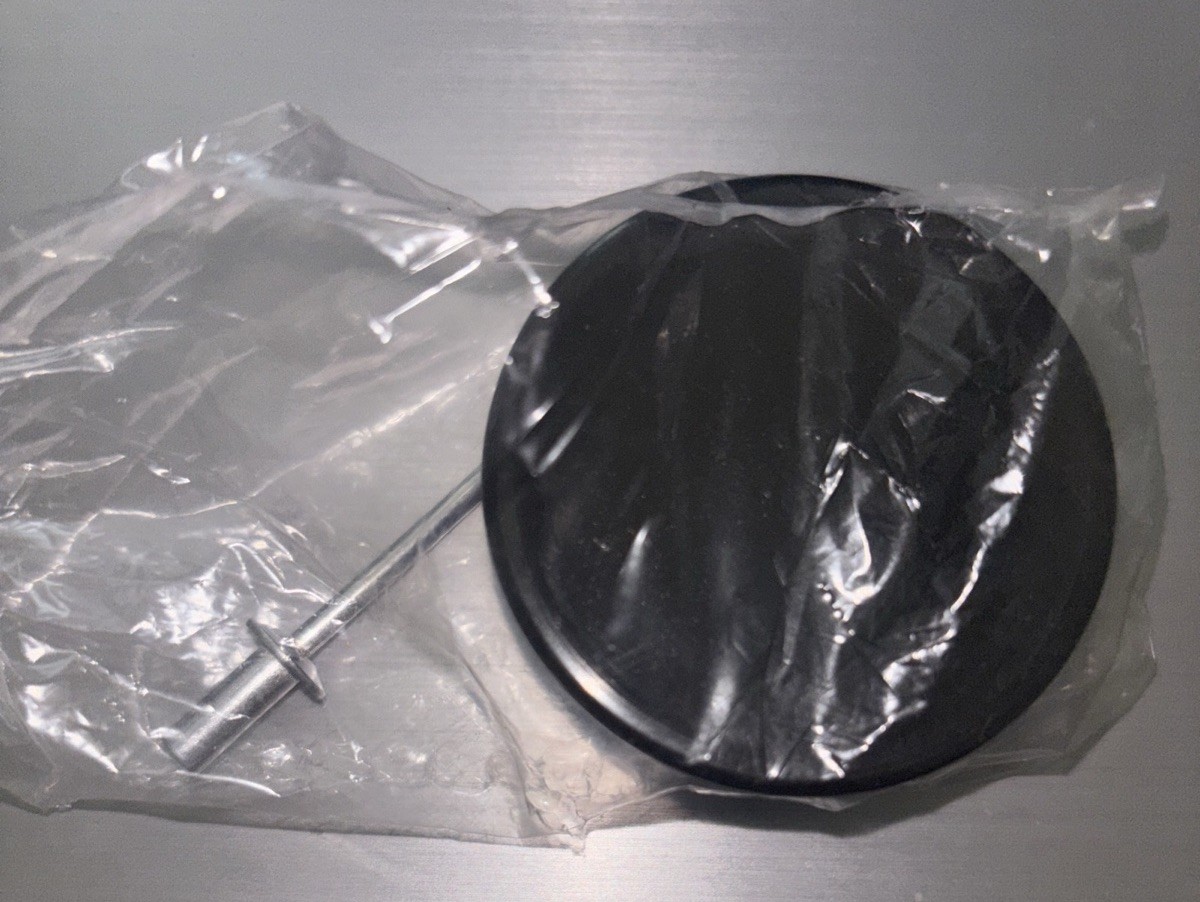 End Plug Kit, black