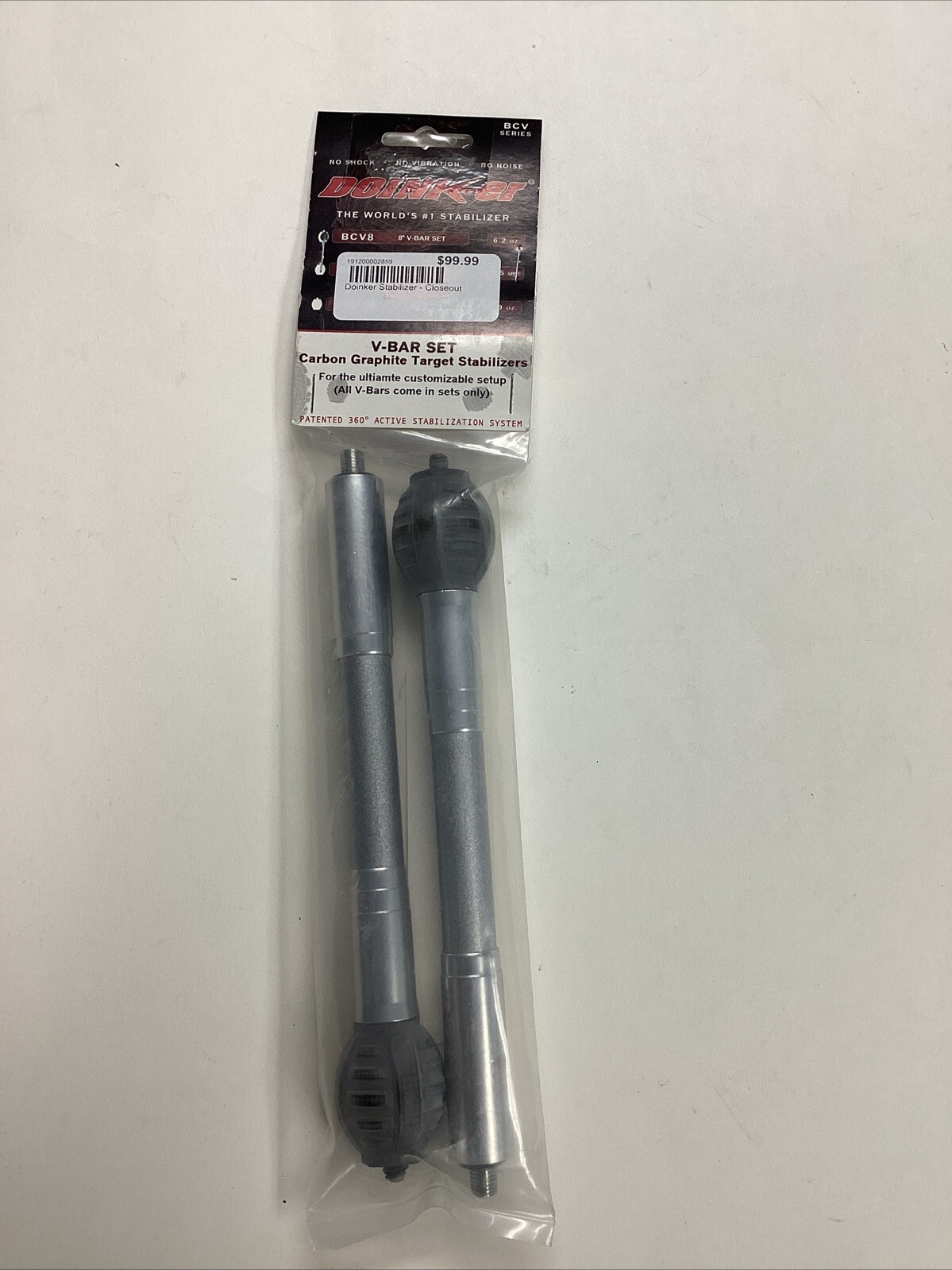 Doinker 8 Inch V-Bars Set (SILVER)