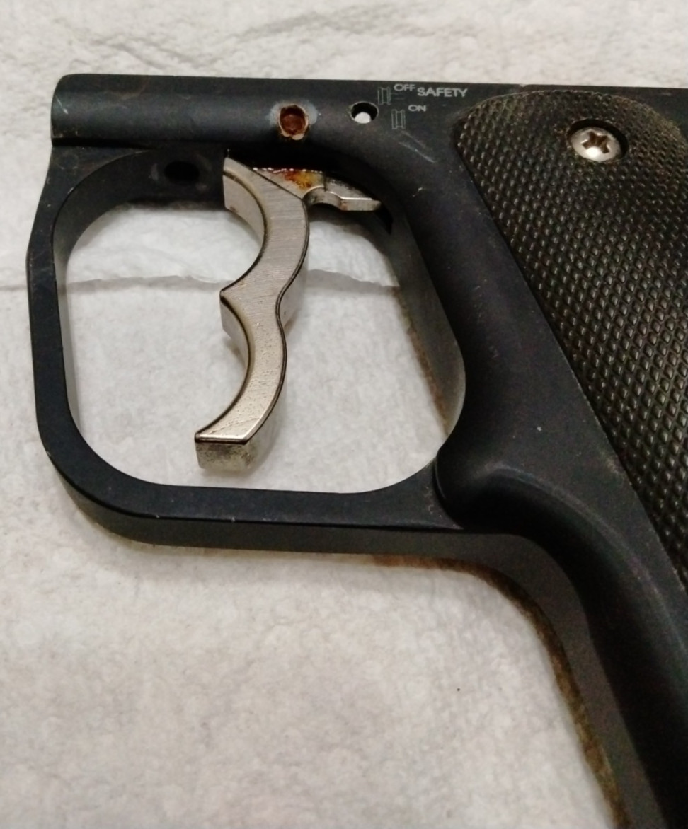 Benchmark Double Trigger Automag Frame Grips Assembly Paintball