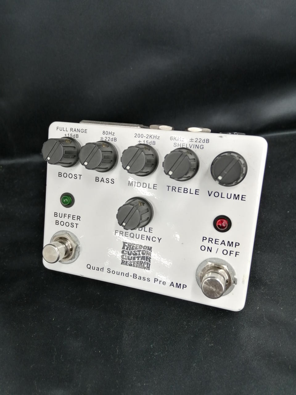 Freedom Custom Guitar RE Quad Sound-Bass Preamp Active with Buffer