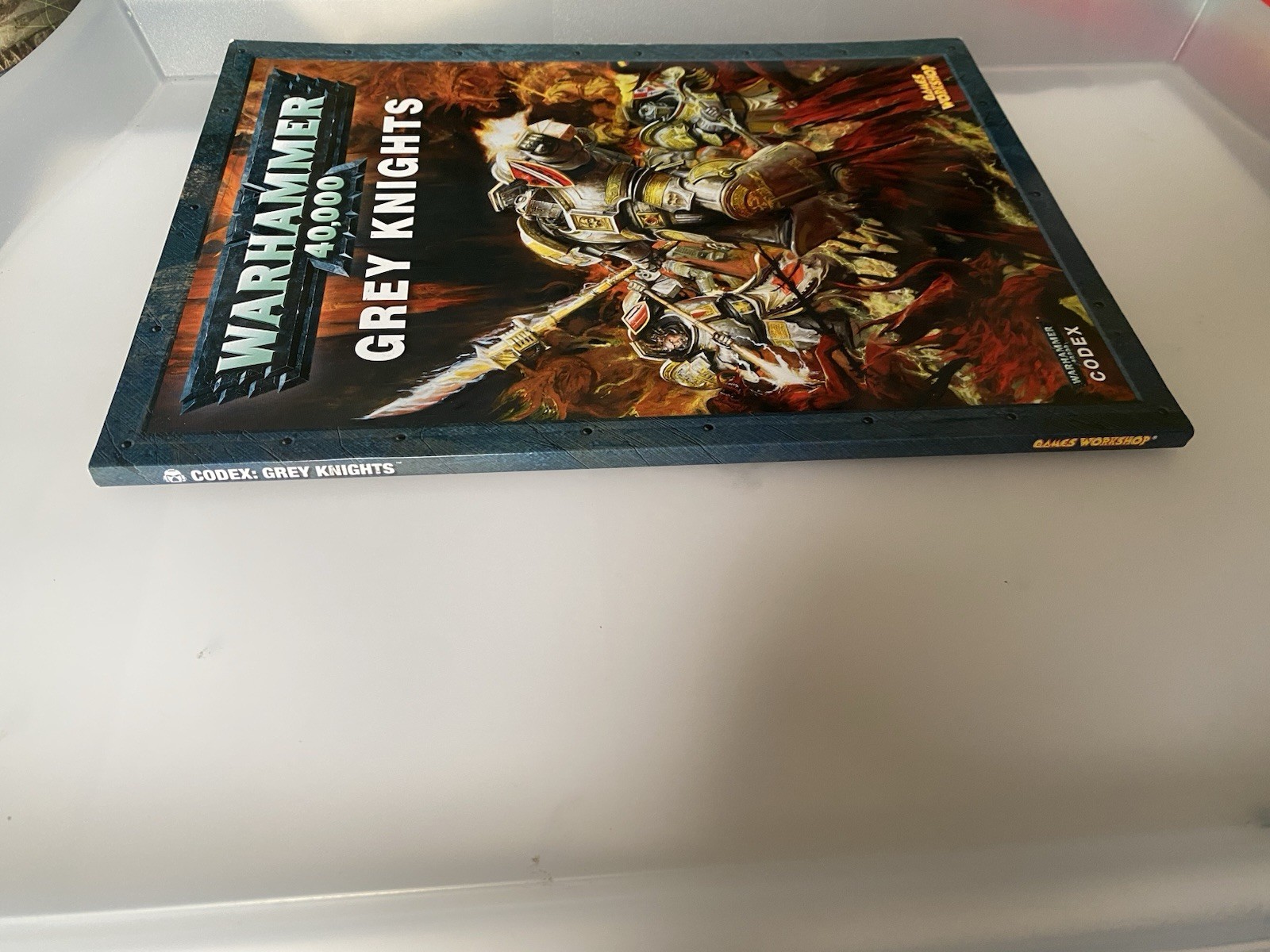 40k Grey Knights 5th Ed Codex, Softcover OOP Book, Good Condition