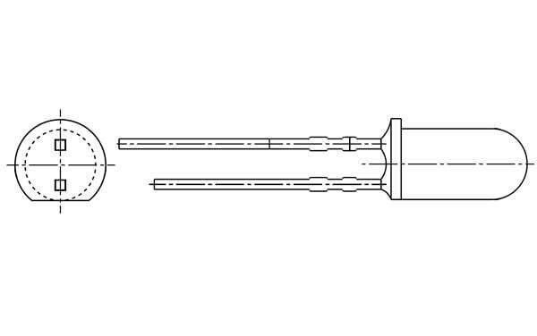 10Pcs SIR-563ST3F  Infrared Emitters IR LED HIGH OUTPUT